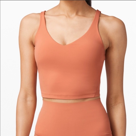 NWT Lululemon Align Tank rustic coral size 8 - Picture 1 of 5